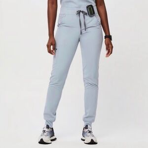 FIGS Light BlueZamora High Waisted Jogger Small Petite